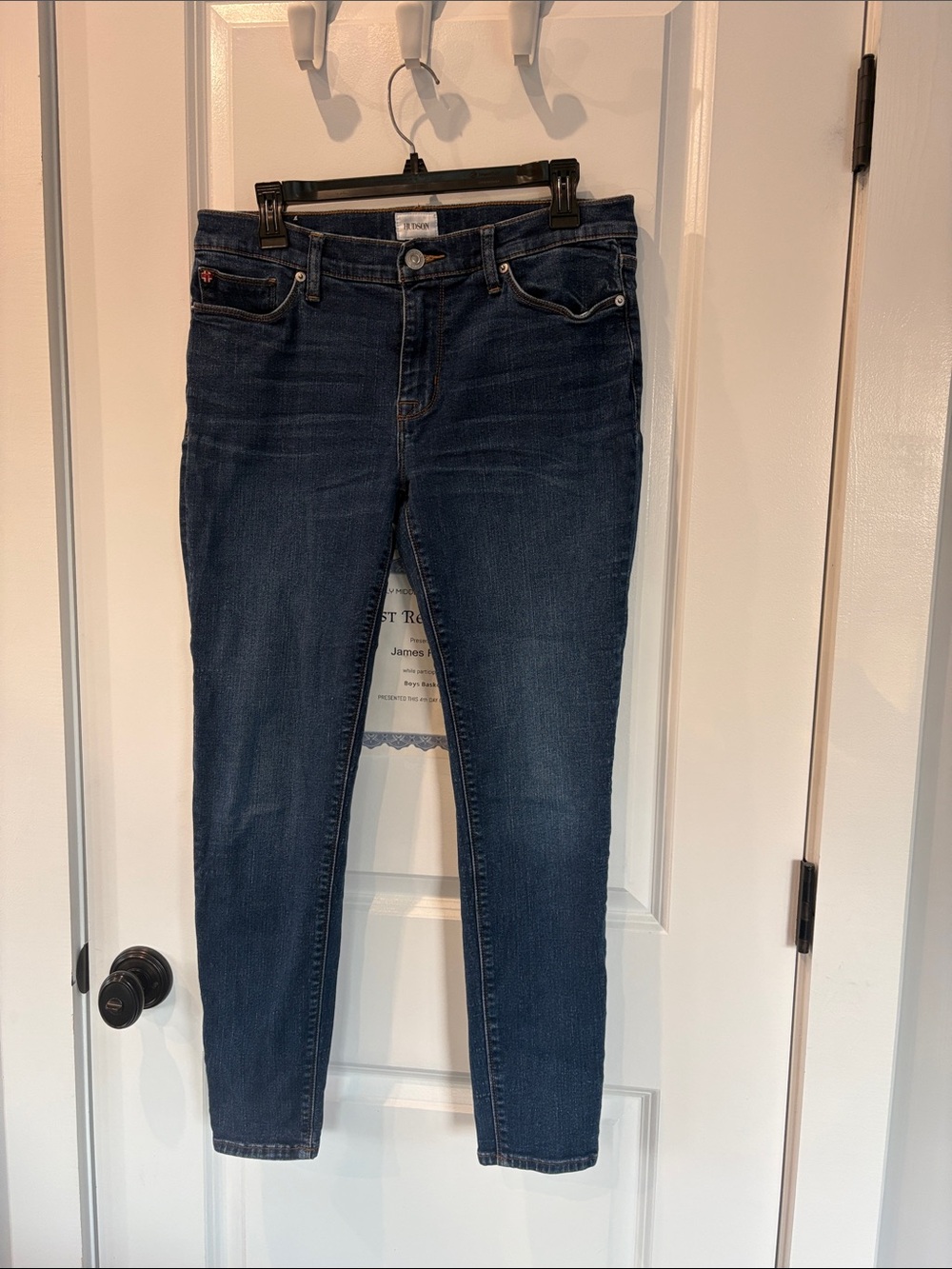 Hudson Jeans Dark Indigo Skinny Jeans for Women